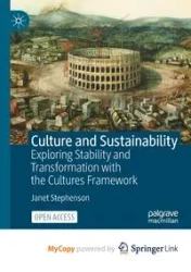 Culture and Sustainability - Janet Stephenson