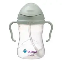 Bidon ze słomką 240 ml, Sage, b.box