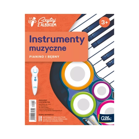 Czytaj z Albikiem Instrumenty-Pianino i bębenki