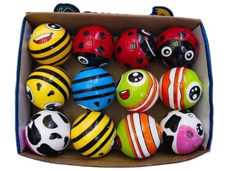 Piłeczka odbijająca się 6,3cm (12szt) - ADAR