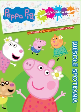 Peppa Pig. Dodaj kolorów zabawie Kolorowe przygody - praca zbiorowa
