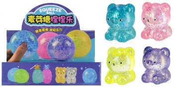 Zabawka Wyciskana 7 cm Miś Mega Creative 565691