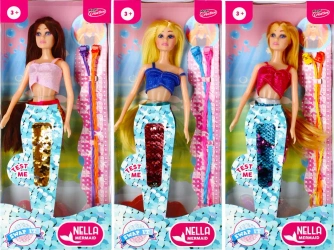 Lalka Syrenka 31cm 15x34x6 Mc Mix Wb 60/120