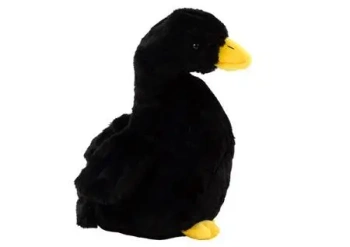 Pluszowa Gęś czarna 40cm - Leantoys