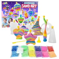 Zestaw kreatywny magiczny piasek - Leantoys