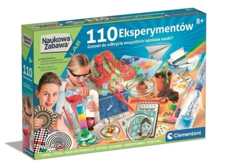 Naukowa zabawa. 110 eksperymentów - Clementoni
