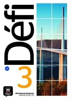 Defi 3 Podręcznik + CD w.francuska LEKTORKLETT - praca zbiorowa