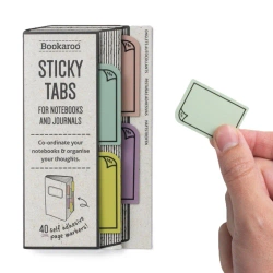 Bookaroo Znaczniki samoprzylepne - Pastelowe - IF