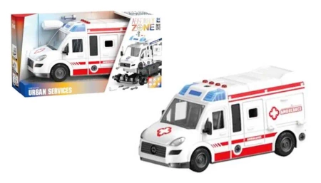 Pojazd ambulans ze światłem i dźwiękiem do skręcania - SWEDE