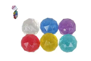 Piłka diament kauczuk 3cm 6kol 621766 10858