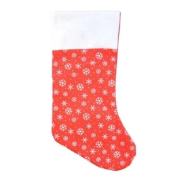 Skarpeta świąteczna ze śnieżynkami - Arpex
