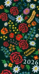 Kalendarz 2026 A6 tygodniowy Soft Folk - Lucrum