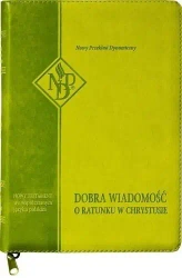 Nowy Testament NPD suwak paginatory jasnozielony - praca zbiorowa