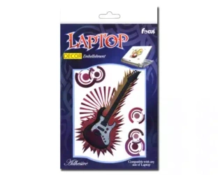Dekoracja na laptopa Gitara