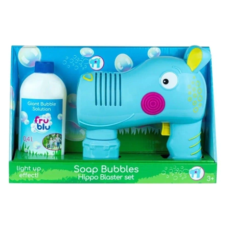 Fru Blu Blaster Hippo + płyn 0,4L - TM Toys