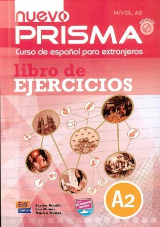 Nuevo Prisma nivel A2 ćwiczenia EDI-NUMEN - Praca zbiorowa