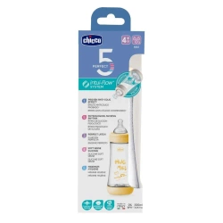 Butelka antykolkowa Perfect5 neutral 300ml 4m+ - Chicco