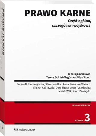 Prawo karne. Część ogólna, szczególna i wojskowa - praca zbiorowa