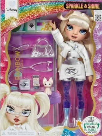 Rainbow High Sparkle&Shine Doll - White - MGA