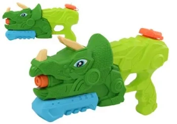 Pistolet na wodę Triceratops1000ml zielony - Leantoys