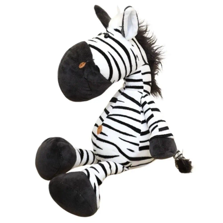 Zebra pluszowa 25cm - Leantoys