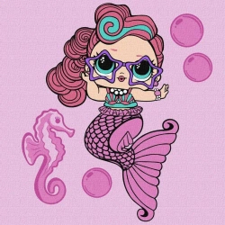 Malowanie po numerach - L.O.L. Surprise! 30x40cm - Ideyka