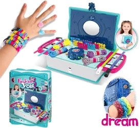 Zestaw do zaplatania bransoletek - Trifox