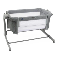 Dostawka do łóżka Next2Me Magic Evo Dark Grey - Chicco