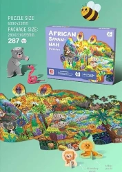 Puzzle 287 afrykańska sawanna - ADAR