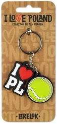 Brelok I love Poland Polska ILP-BRE-A-PL-14 - Pan Dragon