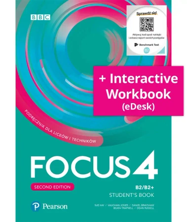 Focus Second Edition 4. Student’s Book + Benchmark + online access (Digital Version + Interactive Wo - praca zbiorowa