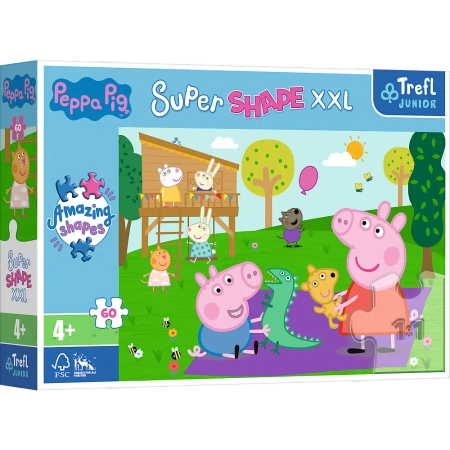 Puzzle 60 XXL Super Shape Zabawy z braciszkiem 50011 - Trefl PAP