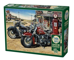 Puzzle 1000 Wyprawa motocyklowa 112256 - Cobble Hill