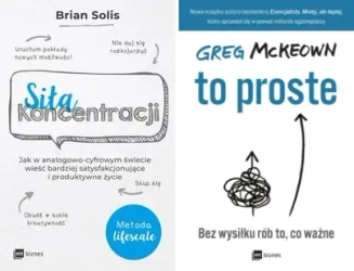 Siła koncentracji + To proste PAKIET 2 - Brian Solis