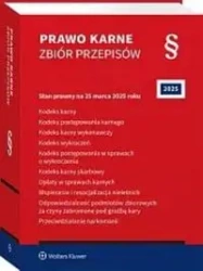 Prawo karne. Zbiór przepisów w.69 2025 - praca zbiorowa