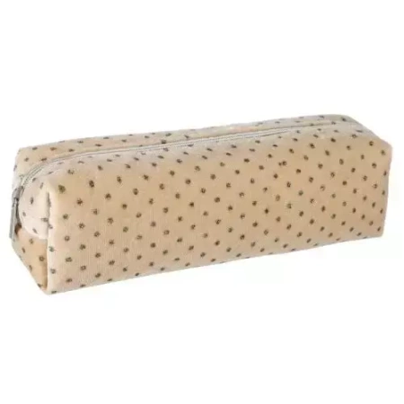 Piórnik pluszowy tuba Beige Cristal - STARPAK