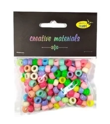 Koraliki pastelowe 6mm 35g ok.150szt - Galeria Hobby