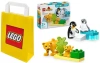 2W1 LEGO(R) DUPLO 10442 RODZINY DZIKICH ZWIERZĄT + LEGO TORBA MAŁA