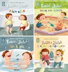 Tosia i Julek. (Nie) tacy sami. Tom 1-4 - Magdalena Boćko-Mysiorska, Dorota Prończuk