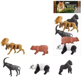 Zestaw zwierząt zoo 5szt - Trifox