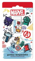 Gumka + temperówka Avengers - Beniamin