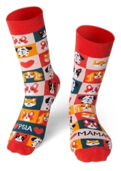 Skarpety długie Psia mama 39-42 - Nadwyraz