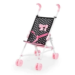 Wózek spacerówka dla lalek czarny Buggy - Bayer Design