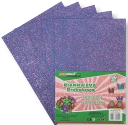 Pianka multicolor brokat 8 20x30 5szt - Penword