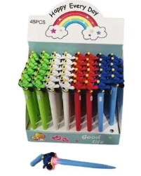 Długopis żelowy ze światłem (48szt) - ADAR