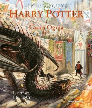 Harry Potter i Czara Ognia wyd. ilustrowane - Joanne K. Rowling