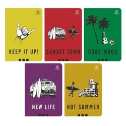 Zeszyt A5/32K linia Surfer (10szt) - Elanders