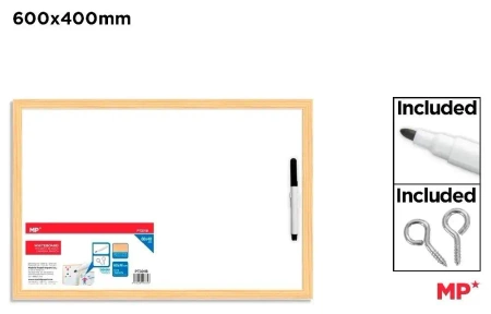 Tablica biała 40x60cm z markerem - MP Main Paper