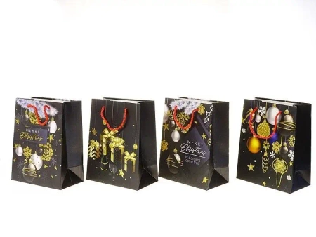 Torebka prezentowa z motywem świątecznym MIX - ADAR