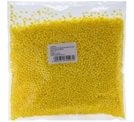 Styropianowe kulki 4mm żółte 10g - Brewis